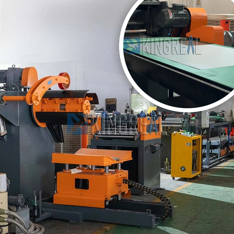 सिंपली कट टू लेंथ लाइन का बुनियादी विन्यास