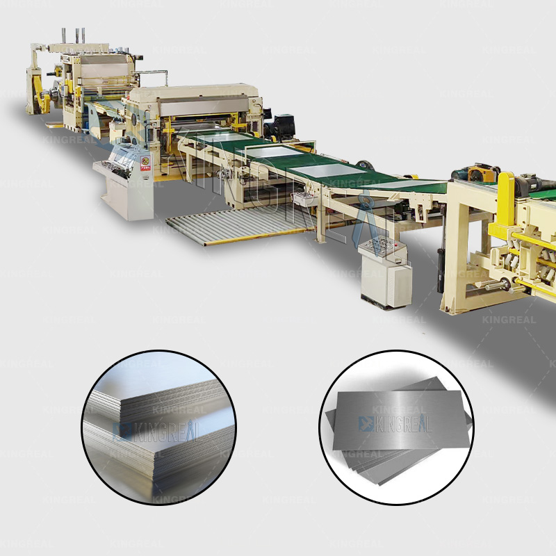 फ्लाई शीयर के साथ लंबाई में कटौती करने वाली मशीन