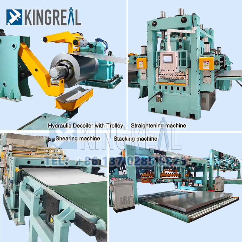 metal cut to length line