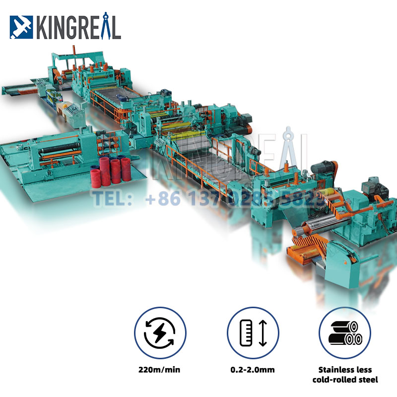 metal coil slitting line